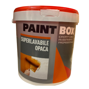 IDRO PITTURA SUPERLAVABILE OPACA 5 LT T/ARANCIO