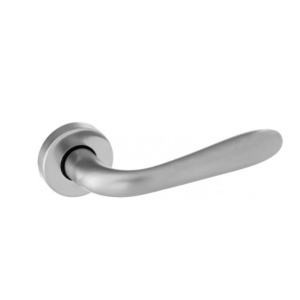 MARIVA MANIGLIA SIDNEY CON PLACCA L01 SATINATA