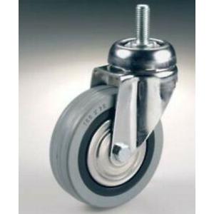 RUOTA Ø 50 GIREV. CON PIASTRA/PERNO