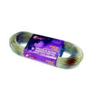 CAVETTO STENDIBIANCHERIA ACCIAIO OTTONATO Ø5 x MT.20