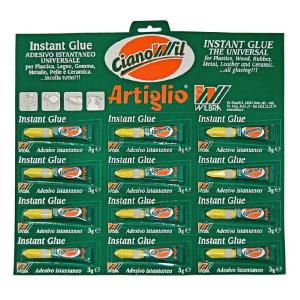 COLLA ARTIGLIO GR.3 CARTELLA 12 PZ