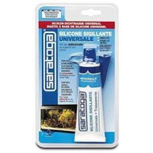 SILICONE TRASPARENTE IN BLISTER ML.60 SARATOGA