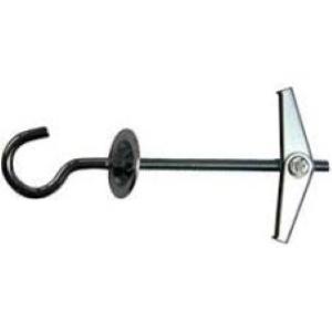 Ancora a scatto con occhiolo aperto,dado e rondella 3/16X70 PZ.50