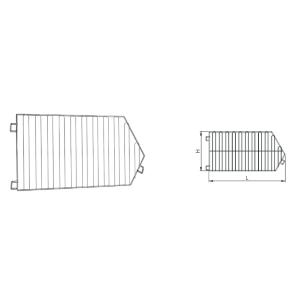 DIVISORIO PER CESTO CM 60xH35