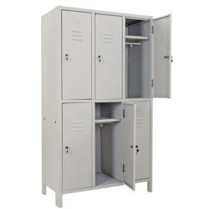 ARMADIO MULTISPOGLIATOIO 6 POSTI CM.101X50 H.180