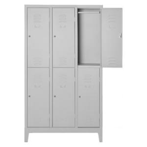 ARMADIO MULTISPOGLIATOIO 6 POSTI CM.101X50 H.180