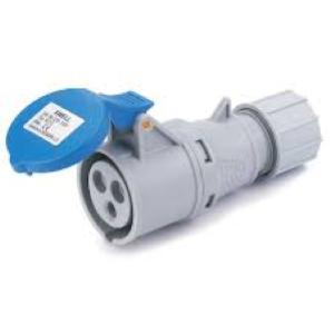 ADATT.ECOVA INDUST.PRESA 16A 230V. 2P+T IP44 30524