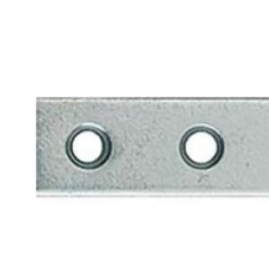 LASTRINA DRITTA 2 FORI 40X15X1,8 PZ.100 SIPA