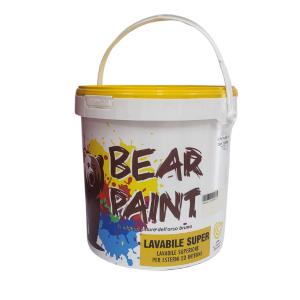 PITTURA LAVABILE SUPER BEAR PAINT 5 LT