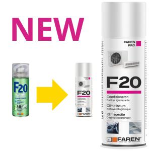 IGIENIZZANTE F20 PER CONDIZIONATORI ML. 400 FAREN