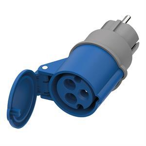 ADATT.LINKLED INDUST.SPINA 2P+T 16A 250V ART.800291