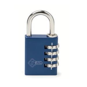 LUCCHETTO ALL. COMBINAZ. 30 MM BLU SILCA